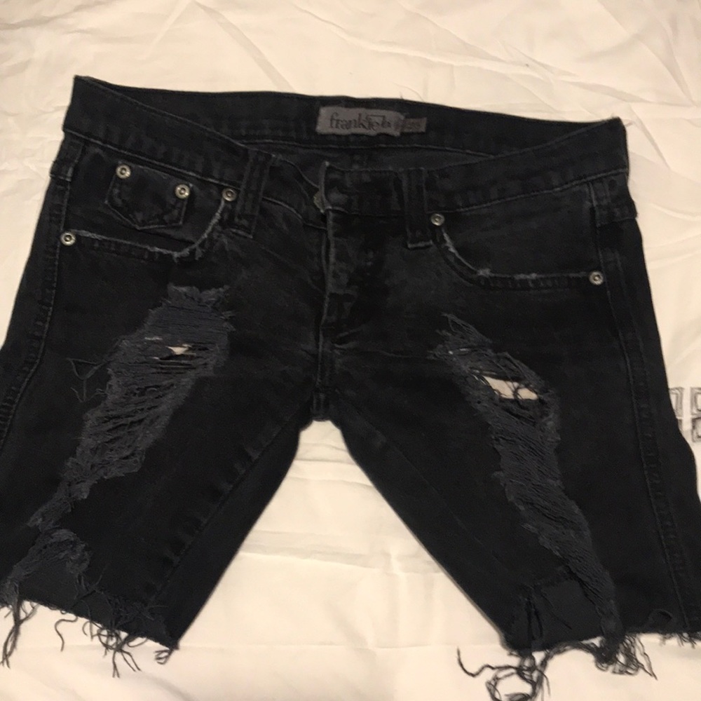 Ripped shorts